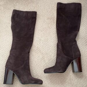 Micheal Kors suede knee high boots